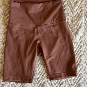 lululemon athletica Rust Bike Shorts